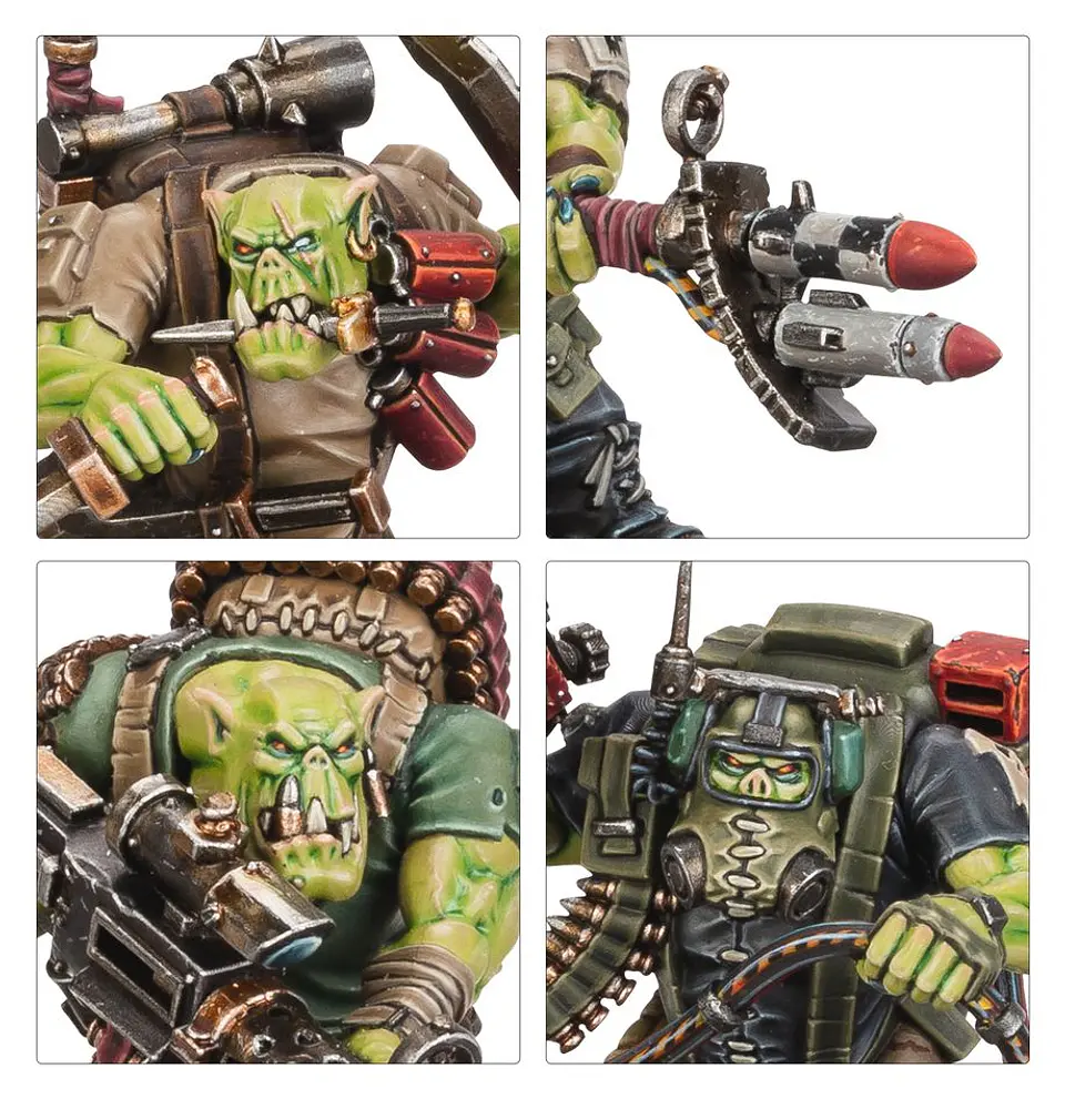 Kill Team: Kommandos - Ork Infiltrator Mob  3