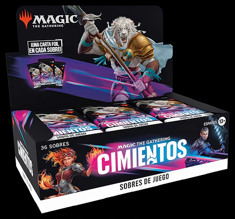 Caja de Sobres de Juego - Cimientos (Español) 