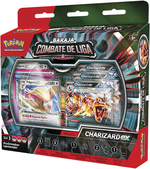 Pokémon TCG - Baraja Combate de Liga Charizard ex 