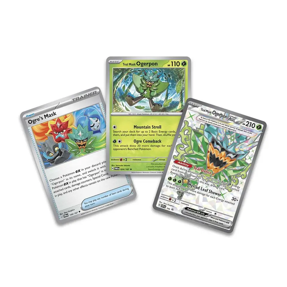 Pokemon TCG - Ogerpon ex Premium Collection (Ingles)  2