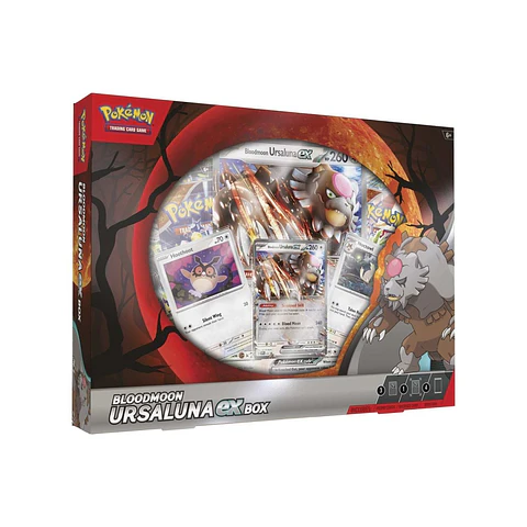 Pokémon TCG - Bloodmoon Ursalunas ex Box (Ingles) 