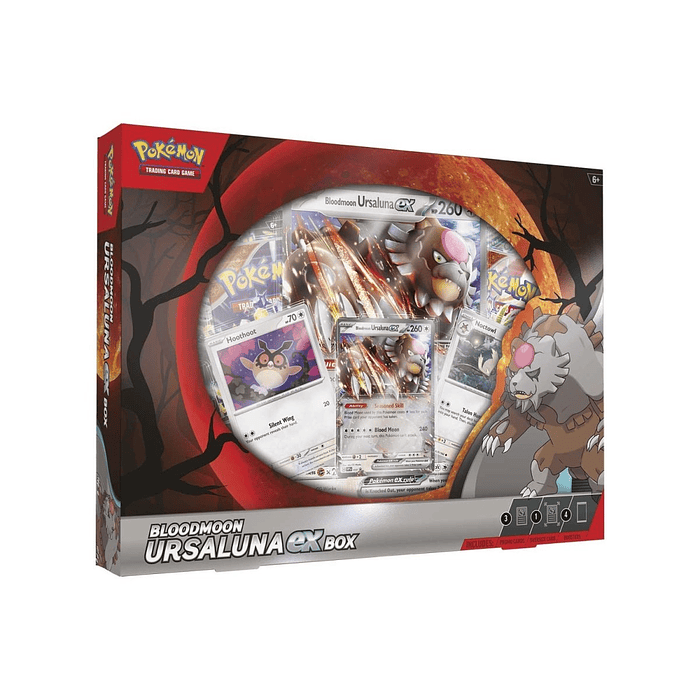 Pokémon TCG - Bloodmoon Ursalunas ex Box (Ingles)  1