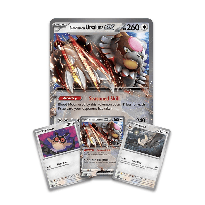 Pokémon TCG - Bloodmoon Ursalunas ex Box (Ingles)  2