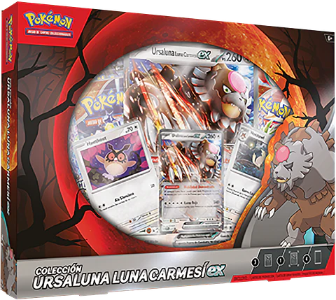 Pokémon TCG - Colección Ursaluna Luna Carmesí ex 