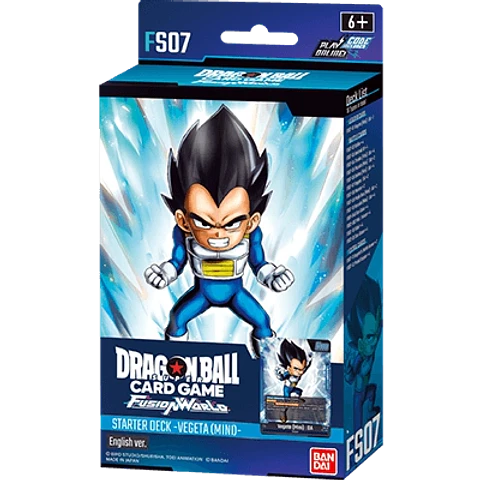 Mazo Starter FS07 Dragon Ball Super Fusion World - Vegeta (mini)