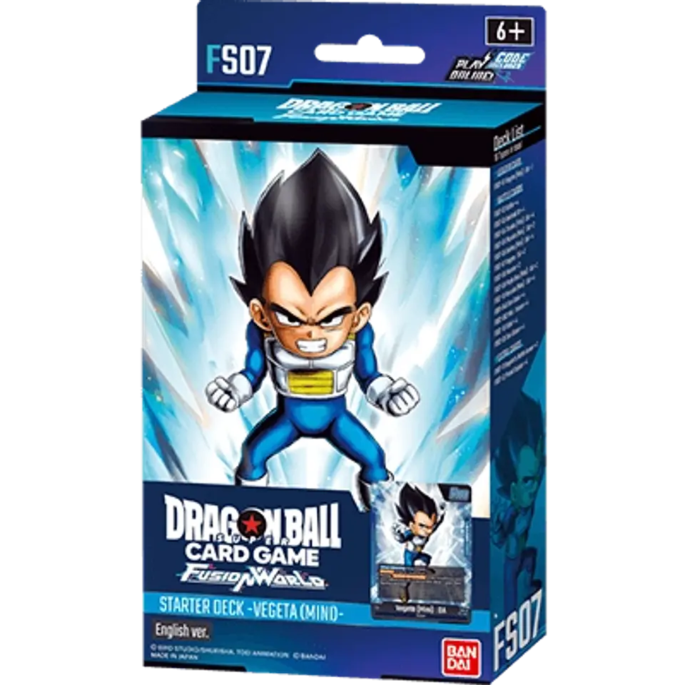 Mazo Starter FS07 Dragon Ball Super Fusion World - Vegeta (mini) 1