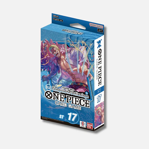 Mazo One Piece TCG: Starter Deck Blue Don Quixote Doflamigo (ST17) 