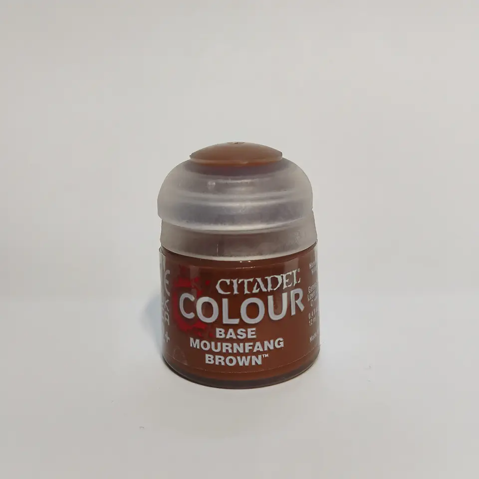 Base Color: Mournfang Brown 1