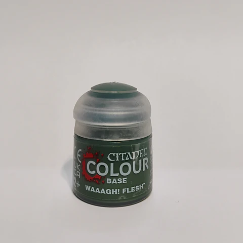 Base Color: Waaagh! Flesh