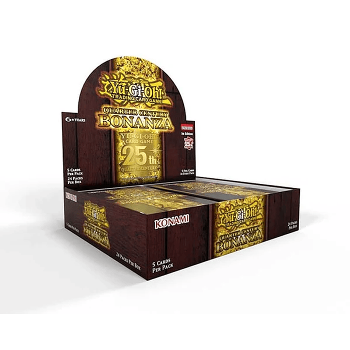 Caja de Sobres Yu Gi Oh! - Quarter Century Bonanza (Inglés) 