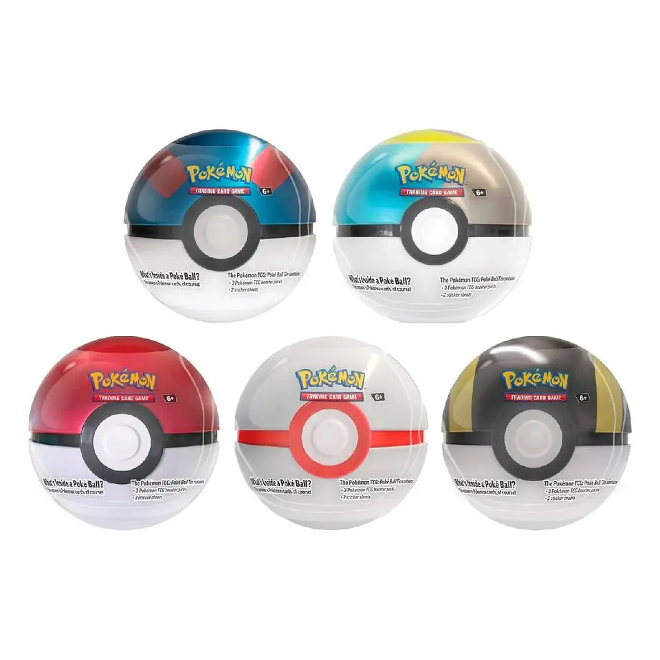 Pokémon TCG PokeBall Tin (Q4 2024) Inglés 1