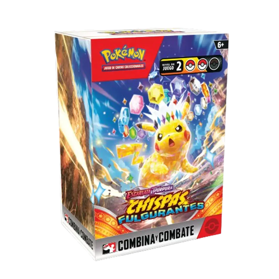Pokémon TCG - Chispas Fulgurantes: Baraja Combina y Combate (Español)  1