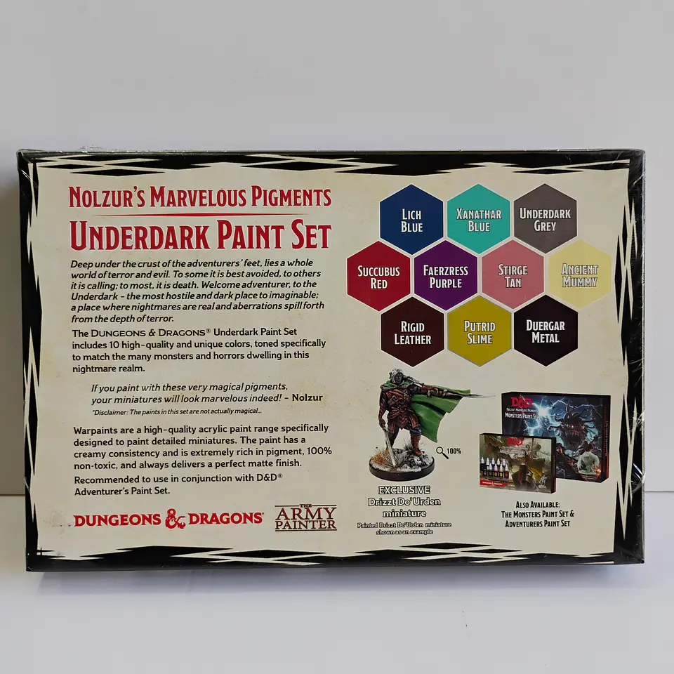 Set de pintura Nolzur's Marvelous Pigments: Underdark 3