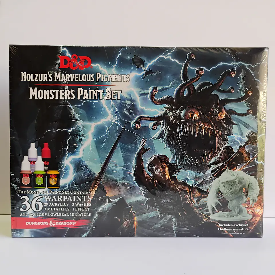 Set de pintura Nolzur's Marvelous Pigments: The Monsters 3