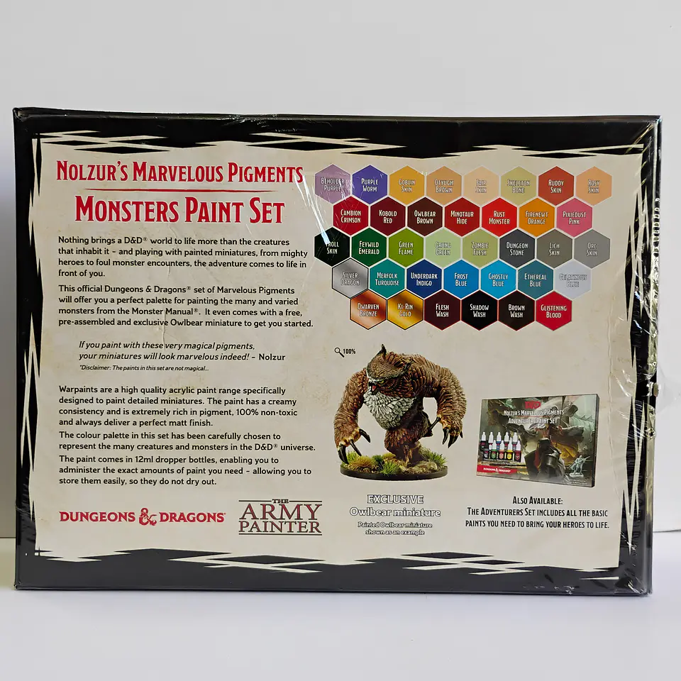 Set de pintura Nolzur's Marvelous Pigments: The Monsters 4