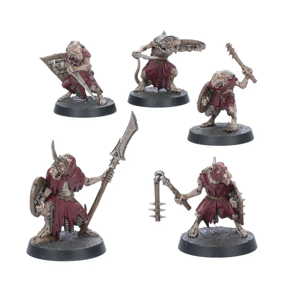 Set de Pinturas + Skaven (6 pinturas + pincel + 5 minis)  2