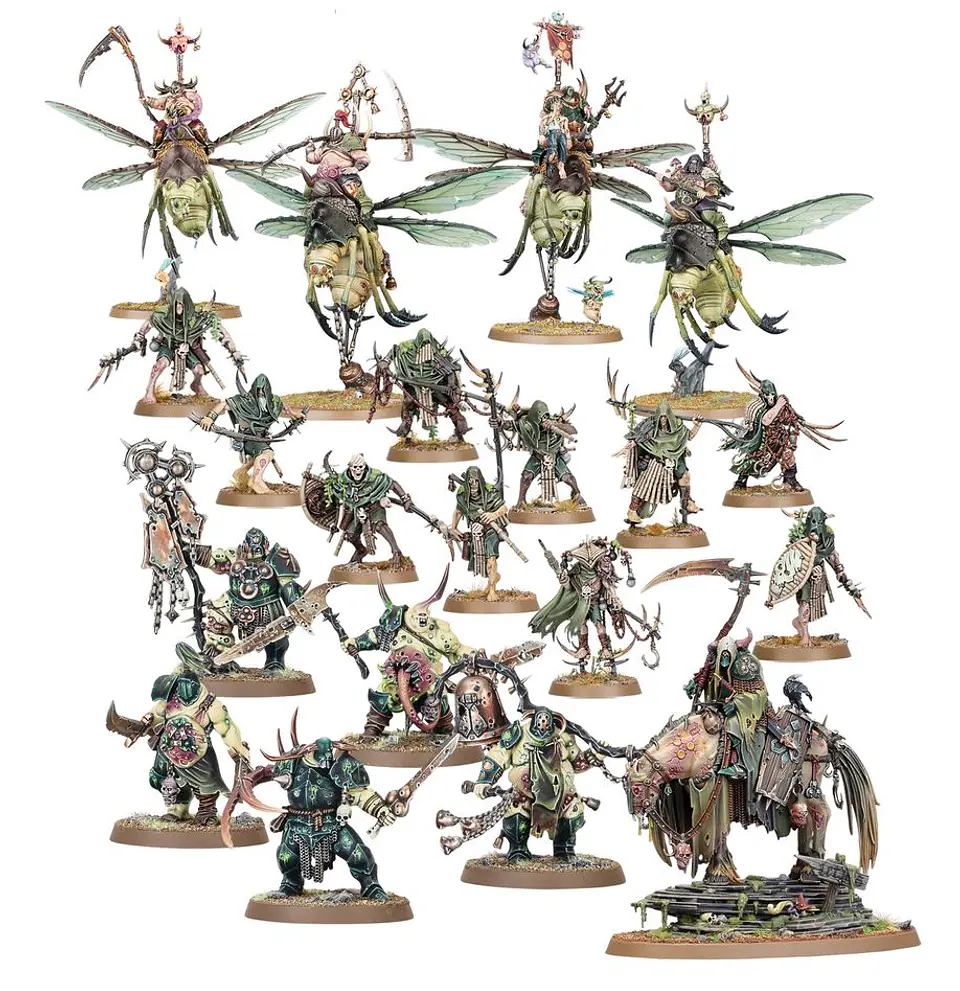 Maggotkin Of Nurgle: Shudderblight Cyst - Battleforce  2