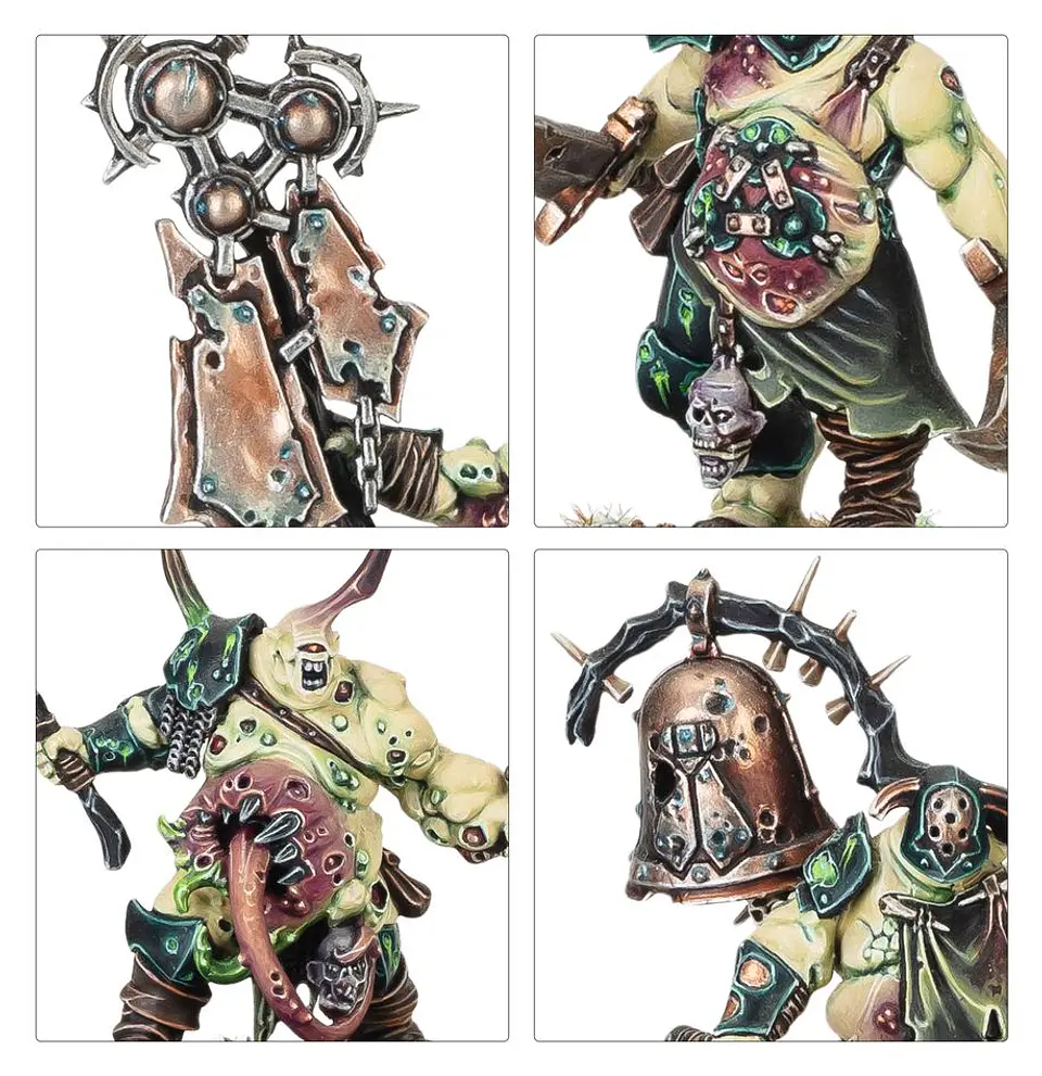 Maggotkin Of Nurgle: Shudderblight Cyst - Battleforce  9
