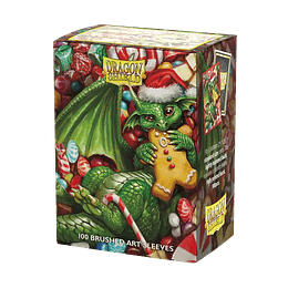 Protectores Dragon Shield Art Brushed - Christmas 2024 (x100) 