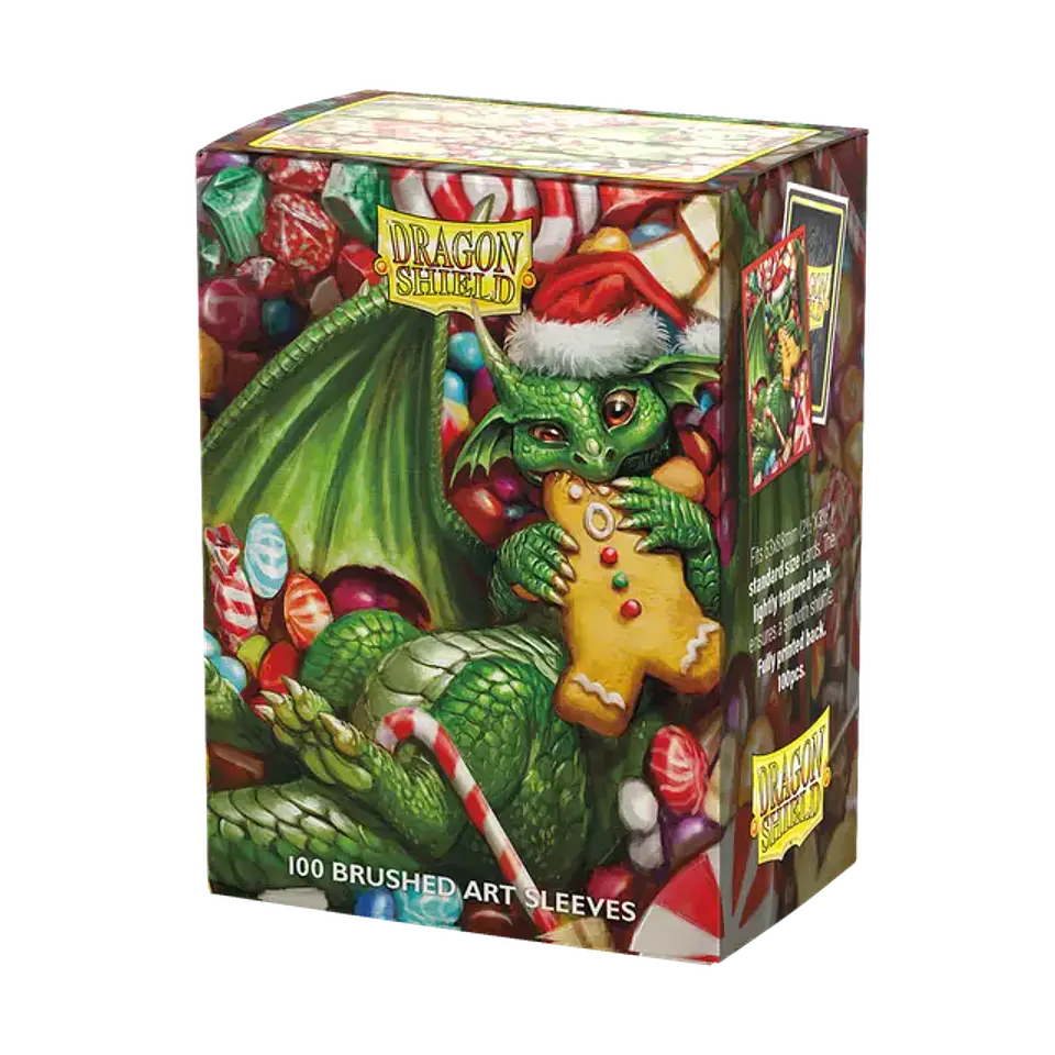 Protectores Dragon Shield Art Brushed - Christmas 2024 (x100)  1