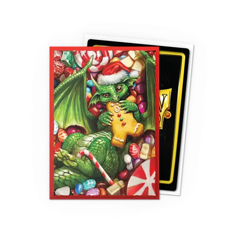 Protectores Dragon Shield Art Brushed - Christmas 2024 (x100)  2