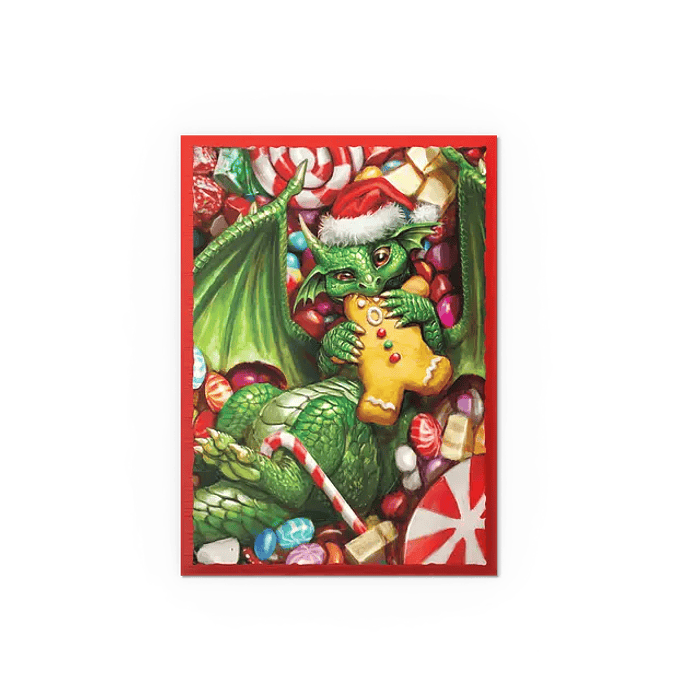 Protectores Dragon Shield Art Brushed - Christmas 2024 (x100)  3