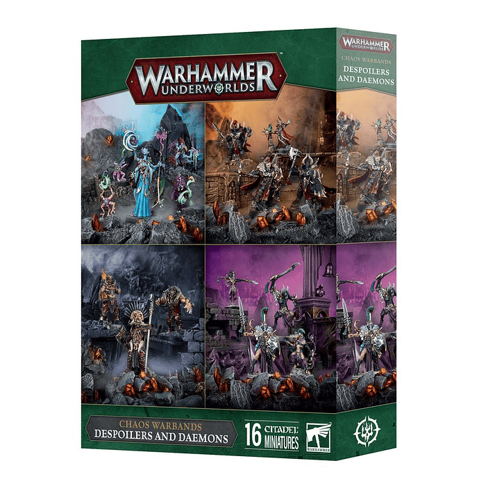 Warhammer Underworld: Chaos Warbands - Despoilers And Daemons  1