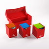 Porta Mazo Gamegenic - Triple Deck Holder Rojo 300+XL  4