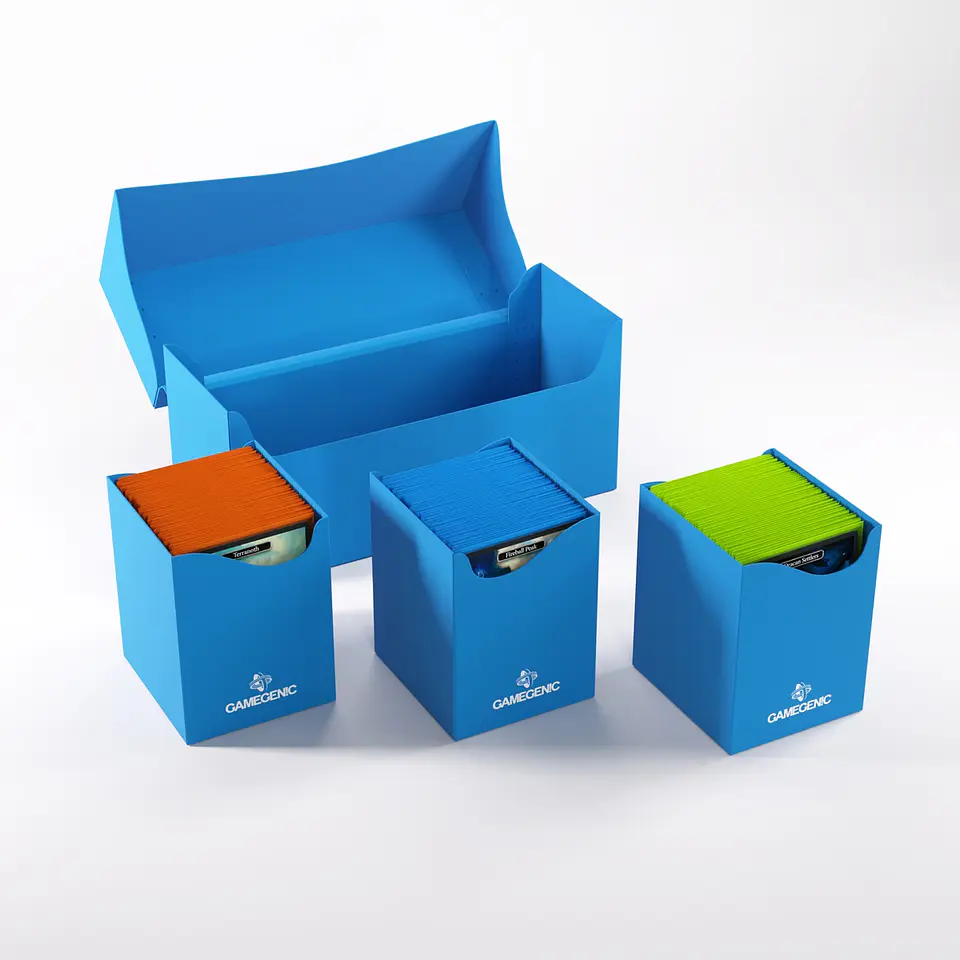Porta Mazo Gamegenic - Triple Deck Holder Azul 300+XL  4
