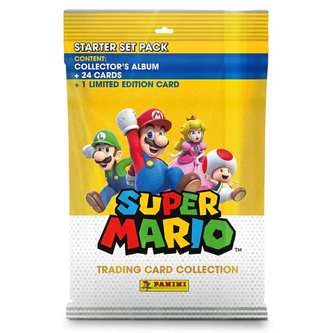 Super Mario Trading Card Collection: Starter Pack 