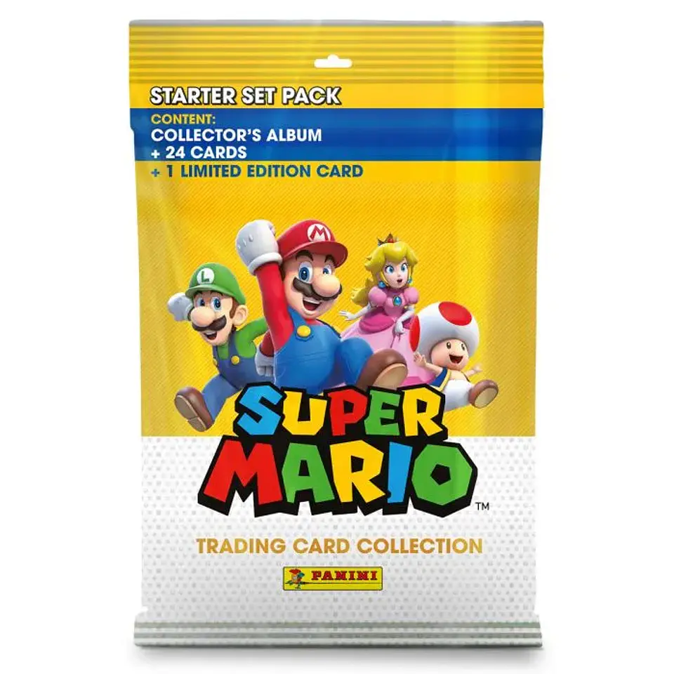 Super Mario Trading Card Collection: Starter Pack  1