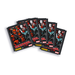 20 sobres álbum Marvel Deadpool 