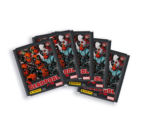 20 sobres álbum Marvel Deadpool 