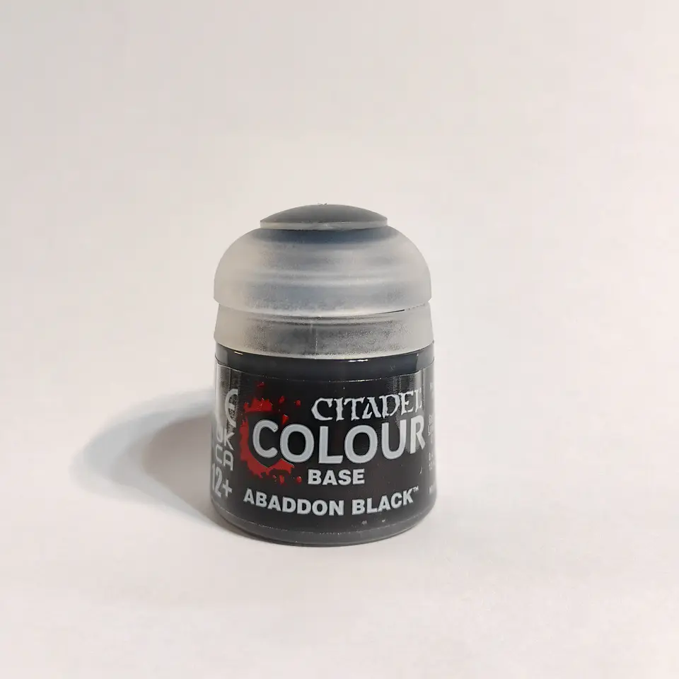 Base Color: Abaddon Black 1