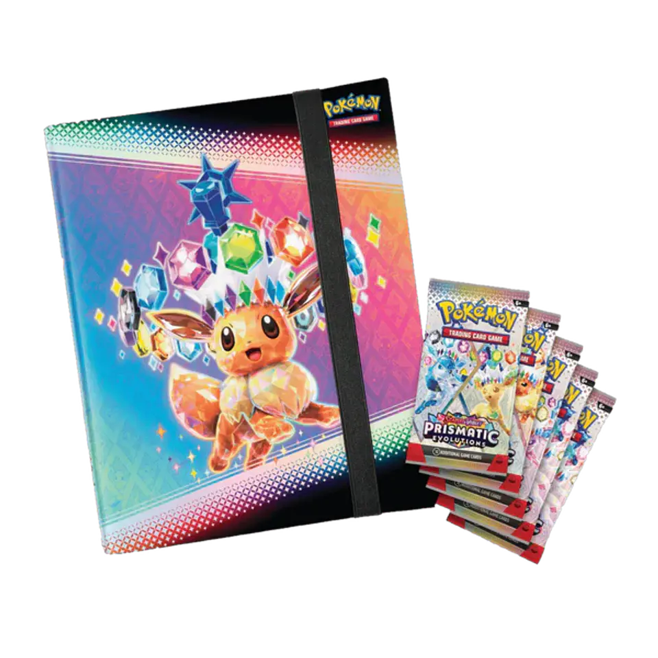 Pokemon Scarlet & Violet: Prismatic Evolutions - Binder Collection  1