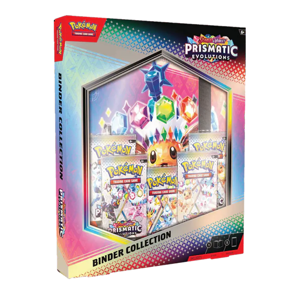 Pokemon Scarlet & Violet: Prismatic Evolutions - Binder Collection  2