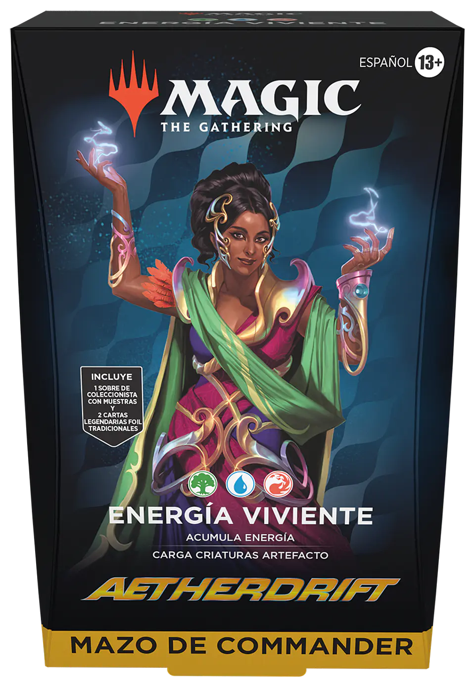 Mazo Commander Aetherdrift - Energía Viviente  1