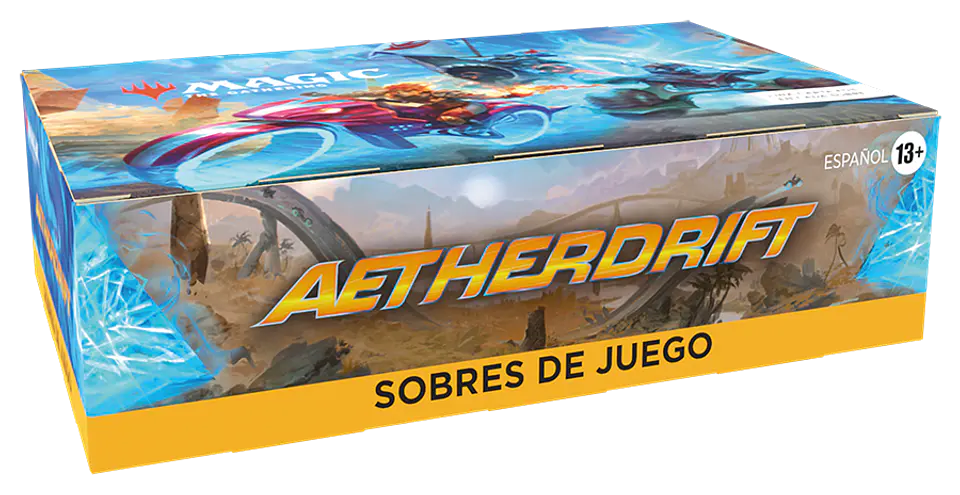 Caja de sobres Play Booster - Aetherdrift (Español)  1