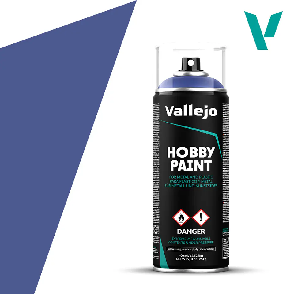 Imprimante Vallejo Hobby Paint: Ultramarine, 400 ml.  1