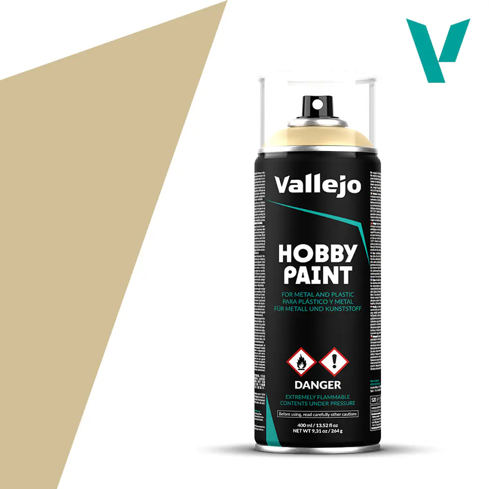 Imprimante Vallejo Hobby Paint: Bonewhite, 400 ml.  1