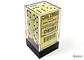 Set de 12 dados (6 lados) Opaque Amarillo Pastel-Negro  - Miniatura 1