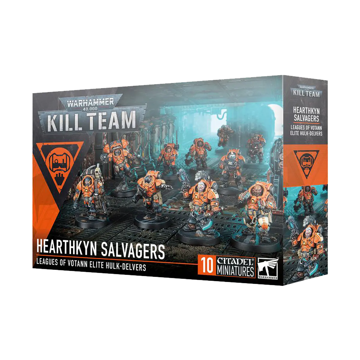 Warhammer 40K: Hearthkyn Jump Pack Warrior Kill Team Salvagers - Nuovo NoS