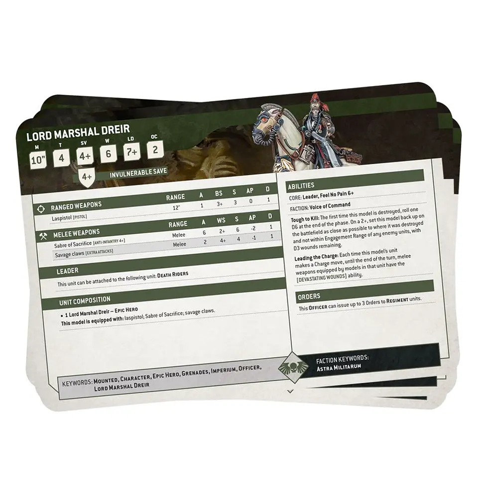 Astra Militarum: Army Set - Death Korps of Krieg (Inglés)  10