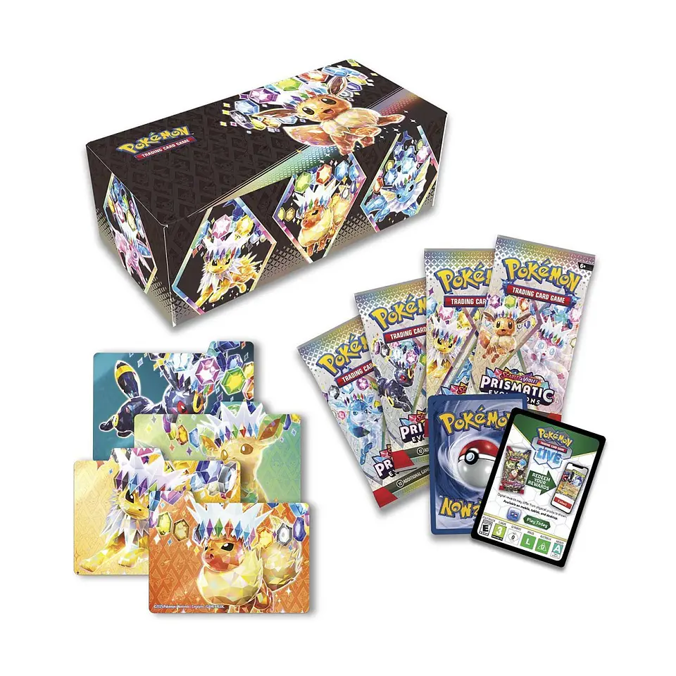 Pokemon Scarlet & Violet: Prismatic Evolutions - Surprise Box  2