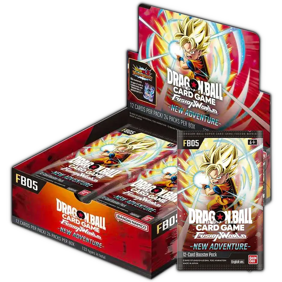 Caja de sobres Dragon Ball Super FW: New Adventure (FB05)  1