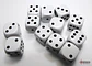 Set de 12 dados (6 lados) Opaque Blanco-Negro - thumbnail 2