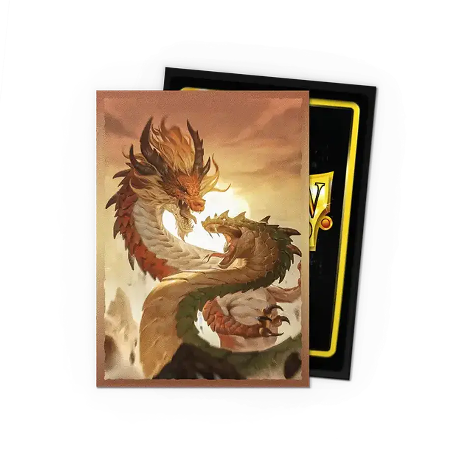 Protectores Dragon Shield Matte Dual Art - Wood Snake  4