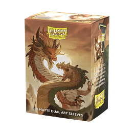 Protectores Dragon Shield Matte Dual Art - Wood Snake 