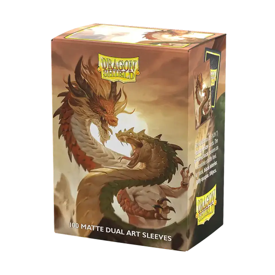 Protectores Dragon Shield Matte Dual Art - Wood Snake  1