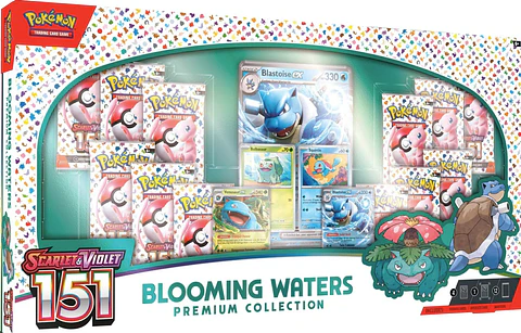 Pokemon Scarlet & Violet 151: Blooming Waters Premium Collection (Inglés) 